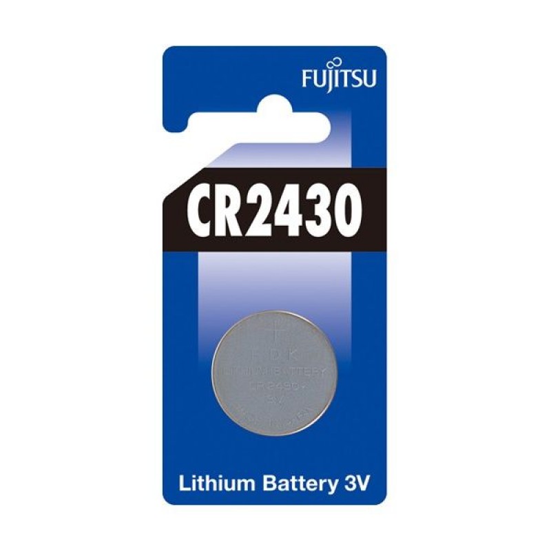 Fujitsu CR2430 3V lithiumbatteri - 1 stk.
