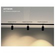 Antidark Designline Tube Kit 1m + 3 Spots Hvid