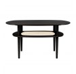 Umage Together Coffee Table Smooth Square Black Oak Sofabord