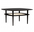 Umage Together Coffee Table Smooth Square Black Oak Sofabord